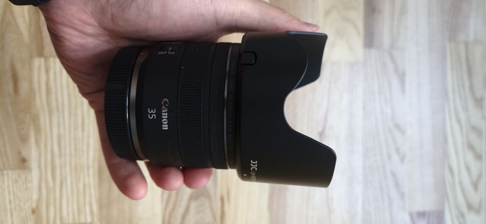 Canon RF 35mm f/1.8 IS STM + filtru UV NANO K&F Concept