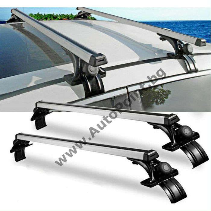 Универсален багажник за коли без надлъжни греди напречни греди