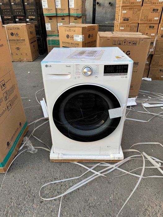 Стиральная машина LG 11 кг TW4V5ES0W Inverter AI DD Steam ThinQ
