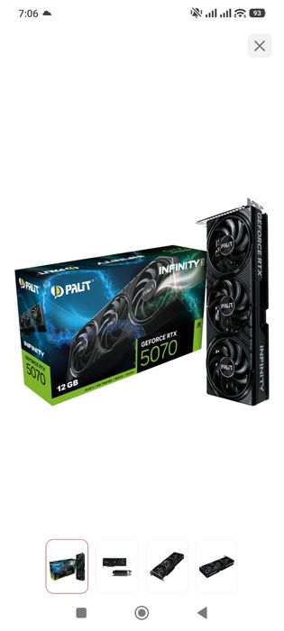 RTX 5070 Видеокарта