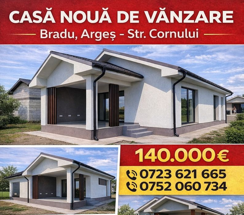 Casa noua 3 camere Parter