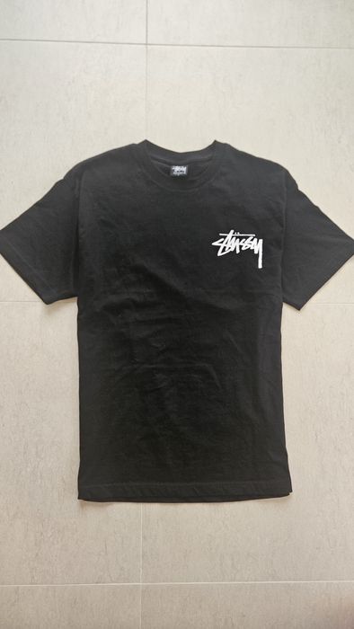 Tricou Stussy Negru Skeleton