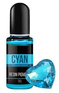 Прозрачни капки за оцветяване за смола, восък, сапун и други