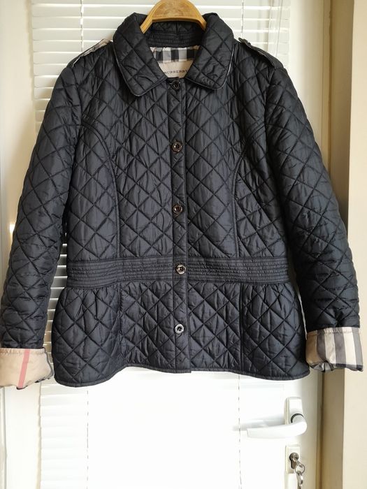 Зимно яке агнешка кожа,Burberry