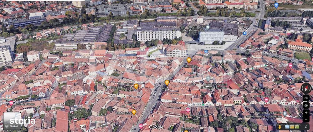Teren de vanzare 450 mp cu 38 m deschidere in Sibiu Orasul de Jos