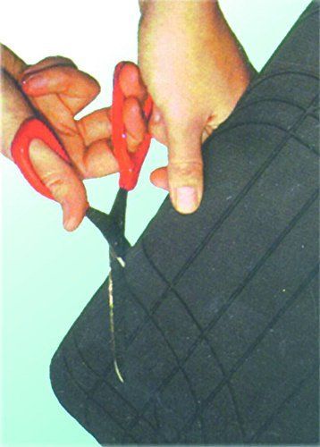 Covorase auto din cauciuc Carpoint universale cu dunga rosie, 4 buc.