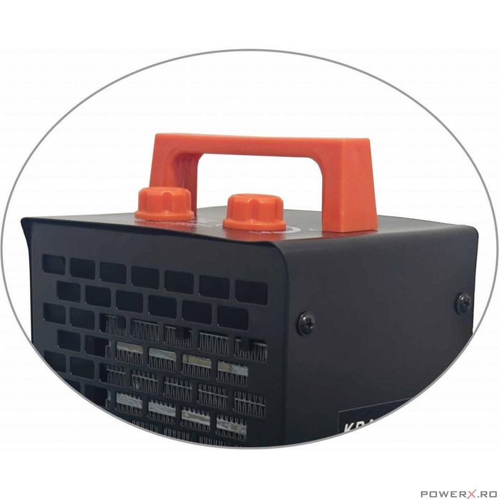 Incalzitor electric cu termostat, 3 trepte, 2500 W, Kraft