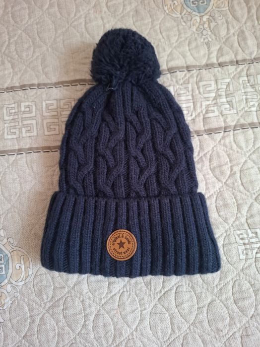 Теплые детские  шапочки