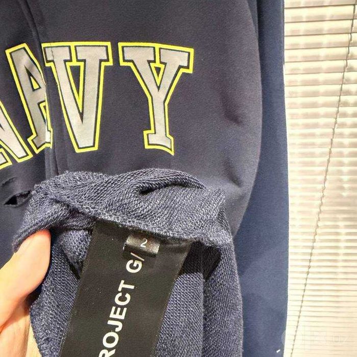 Зип-Худи NAVY&ARMY Reconstructed Folded