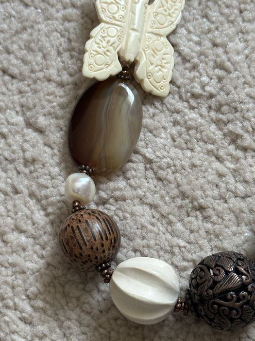 подвеска из натуральных камней