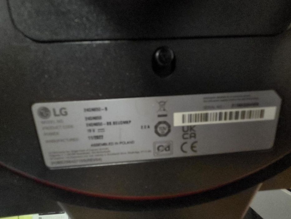 Monitor Gaming LG 24GN600-B 144Hz FHD -A-