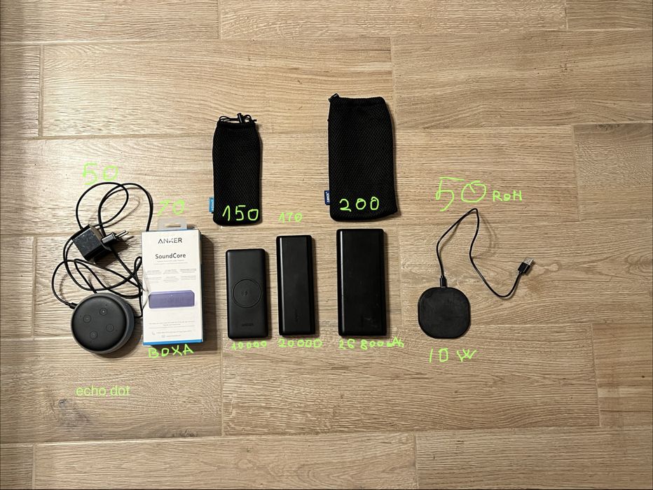 Acumulator extern Anker PowerCore Premium, 26800 mAh, Negru