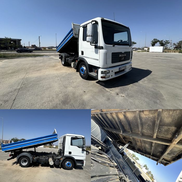 MAN TGL 8.210 10.5 tone* omologat RAR*bena basculabila MEILLER KIPPER*