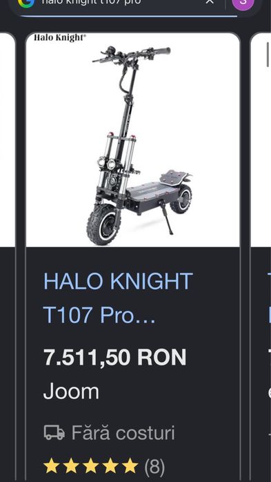 Trotineta halo knight t107 pro
