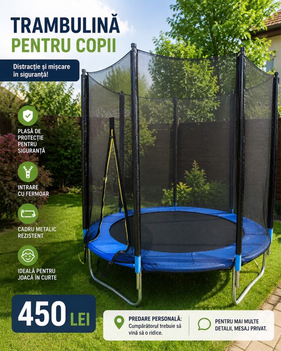 Trambulina pentru copii