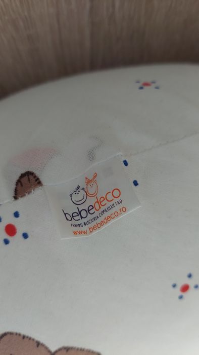 Perna ergonomica alaptare cu husa bumbac lavabila