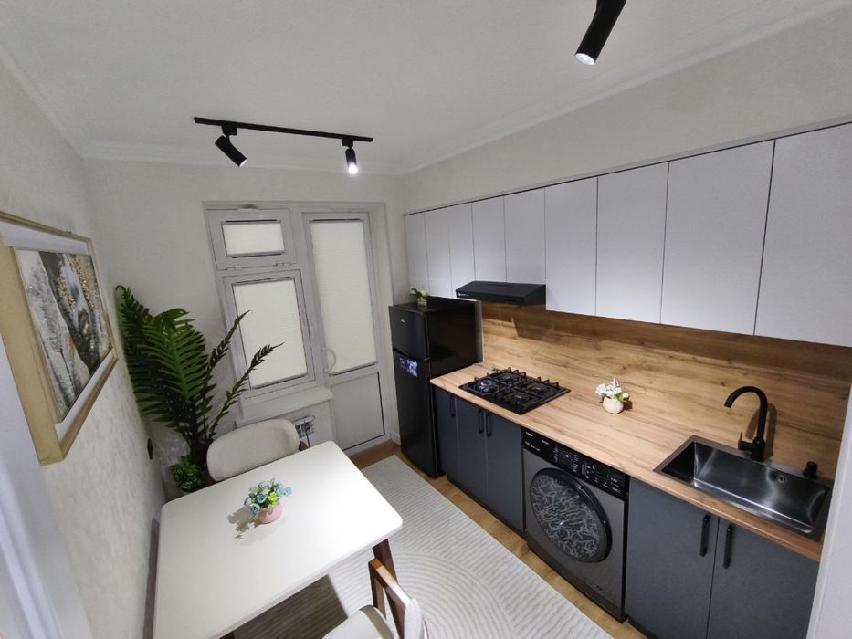 Абая корзинка 1-комнатная квартира 38м2 4-этаж, 5 минут метро (Ганга)