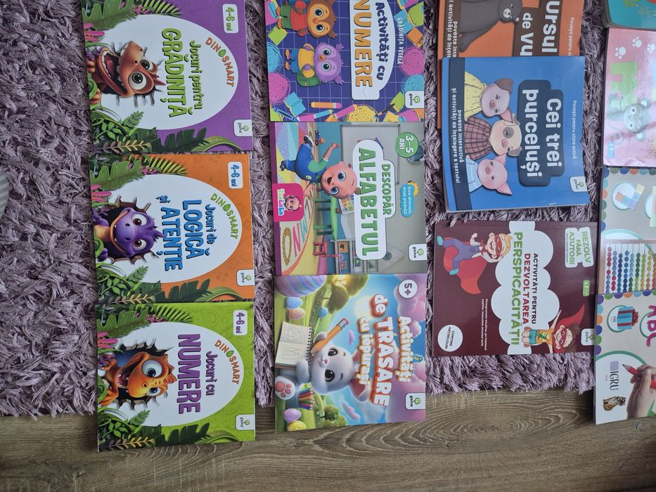 2 la alegere 25lei Carti de activitati.  4-6 ani. Noi