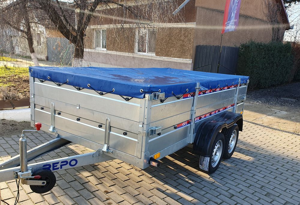 Remorca QED Tandem cu obloane duble 3x1,6x0,60m