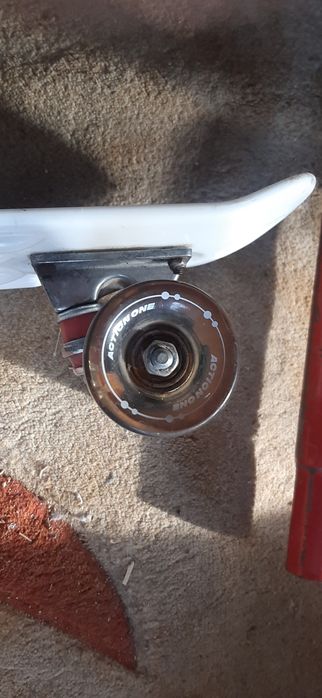 Pennyboard negru roți din silicon