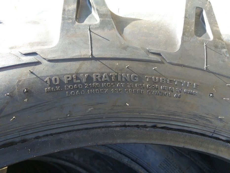 Cauciucuri noi 14.00-38 OZKA 10 PLIURI anvelope tractor U650 spate R38