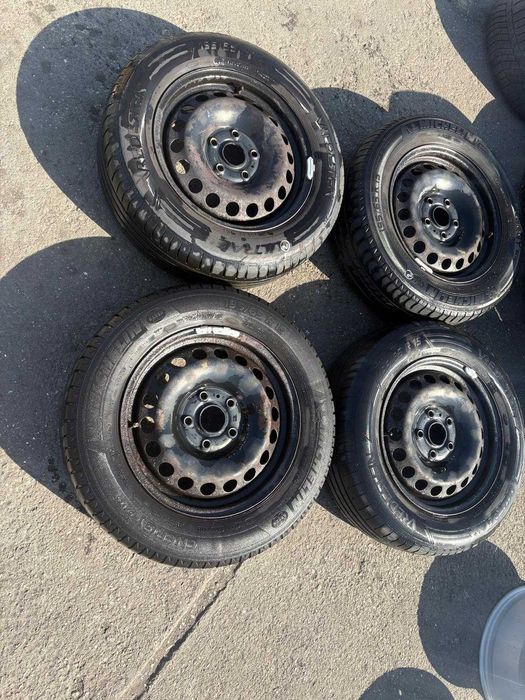 Set  jante tabla Volkswagen Golf VI 2011 1k0601027AG 195/65 R15 ET47