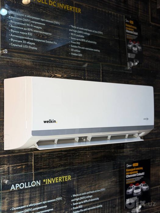 Кондиционер 9 инвертор Midea Welkin Apollon оригинал, гарантия, монтаж