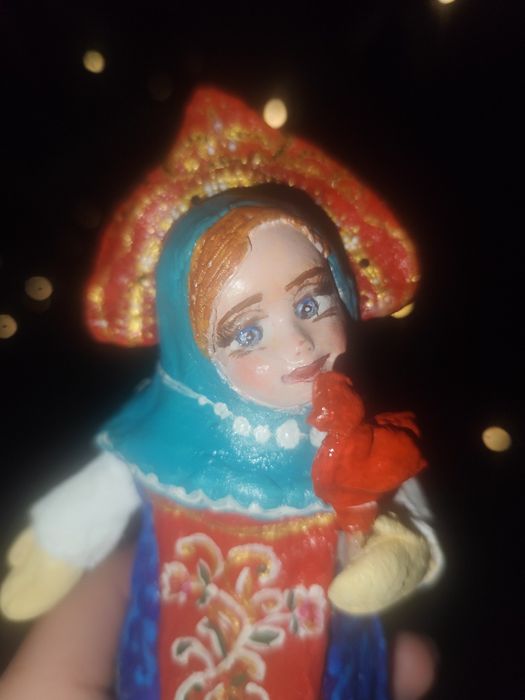 Ватные игрушки ручной работы