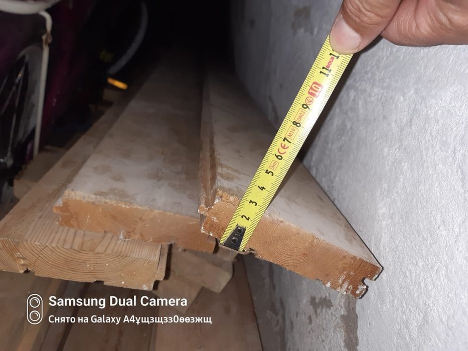 Шпунт на 6 квадратов . Есть лаги