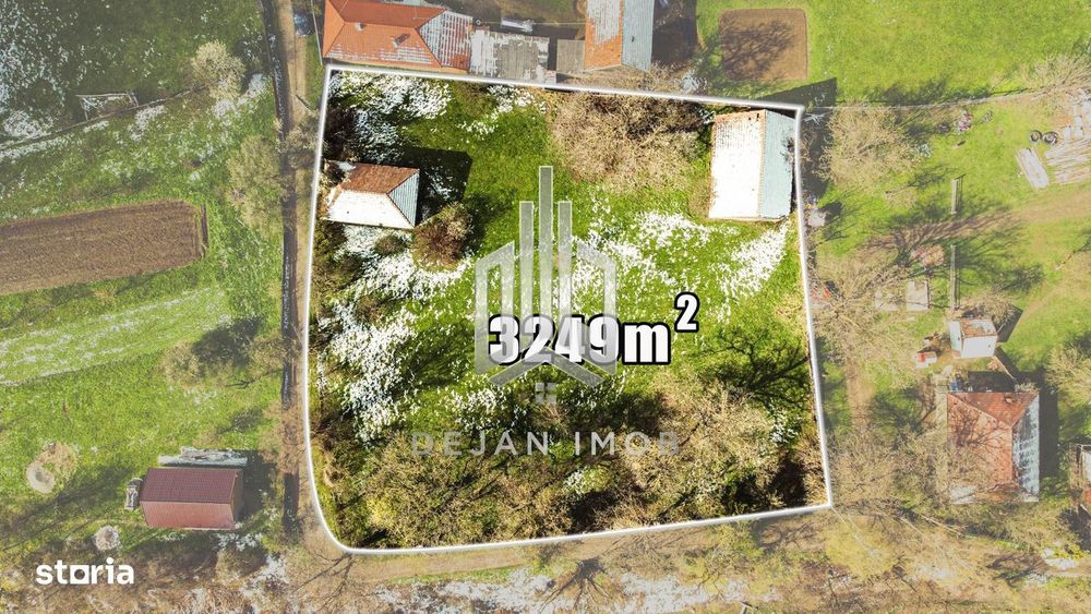 Teren intravilan | 1.624 mp | 2 Parcele | Zagon