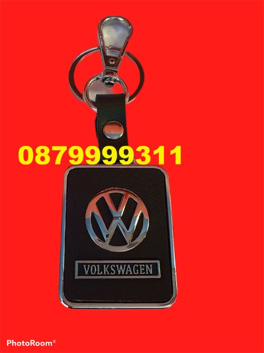 ТОП 2020 Луксозен ключодържател с лого на вашия автомобил медальон