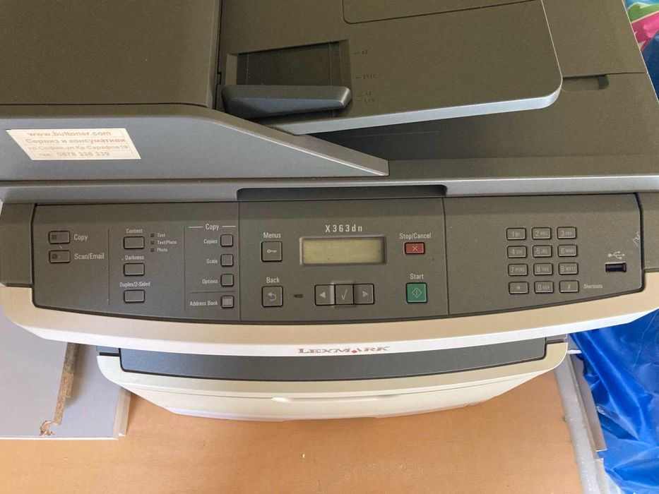 Мултифункционално устройство Lexmark X363dn