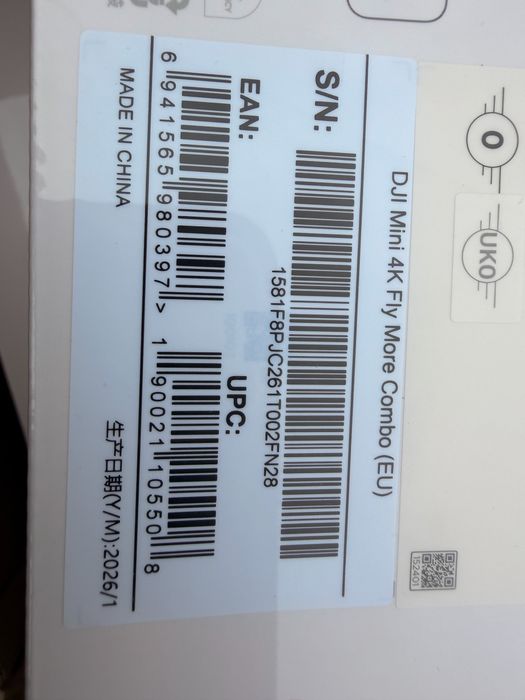 Drona dji mini 4k fly more combo noua sigilata garantie 2028