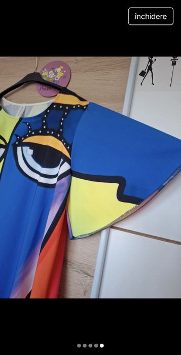 Rochie colorată de vară