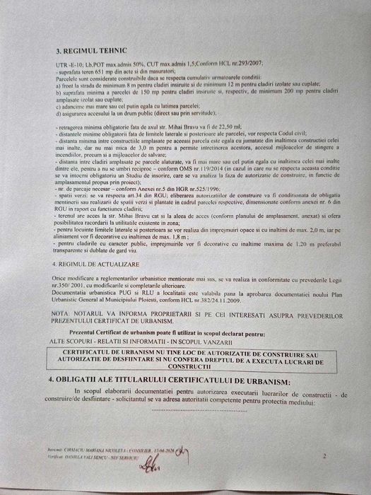 TEREN intravilan/Bloc P+4, P+5-10/Clinica/Magazin/Sediu Firma