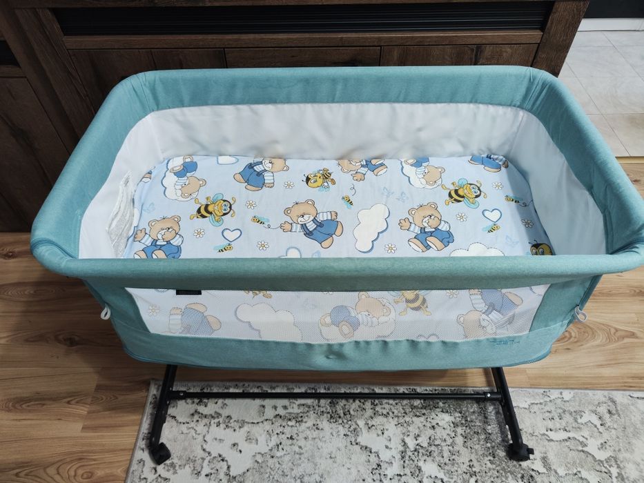 Chipolino Кошара с подвижна страна Zen + допълнителен матрак