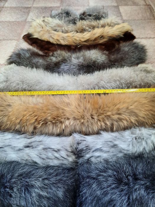 Воротник песец, норка, разные