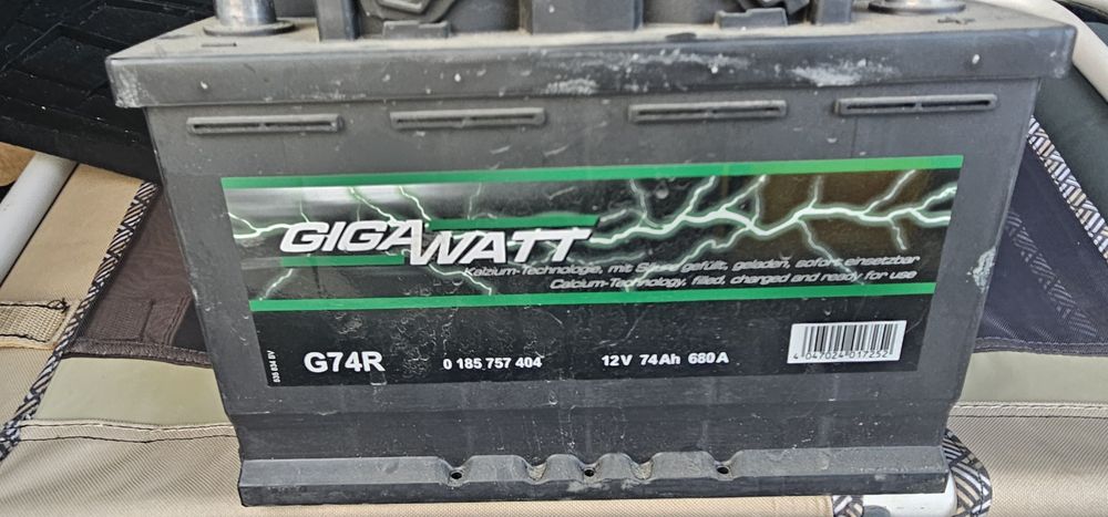Акумулатор GigaWatt G74R