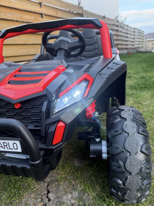 Buggy UTV electric copii 4 x 4  doua locuri