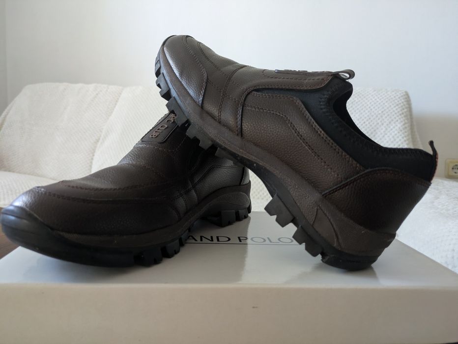 Мъжки обувки GPS POLO Dark Braun