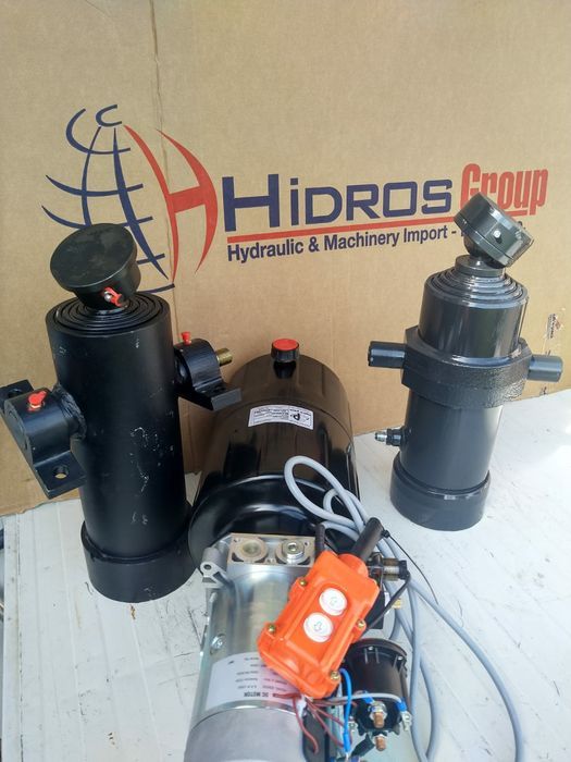 cilindru basculare,pompa basculare 12 /24 volti iveco,ford remorca