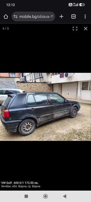 Фолксваген голф 3