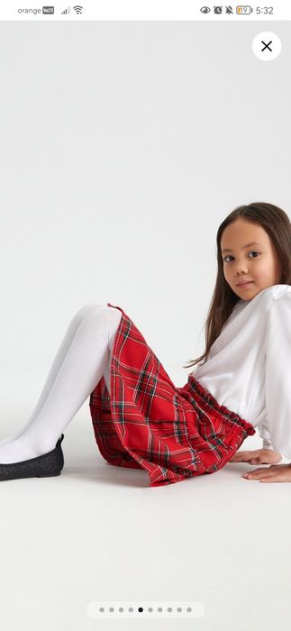 Compleu cu tricou si fusta pt scoala/serbare,  116