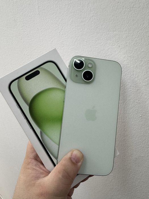 Iphone 15 Green 256 82%акб