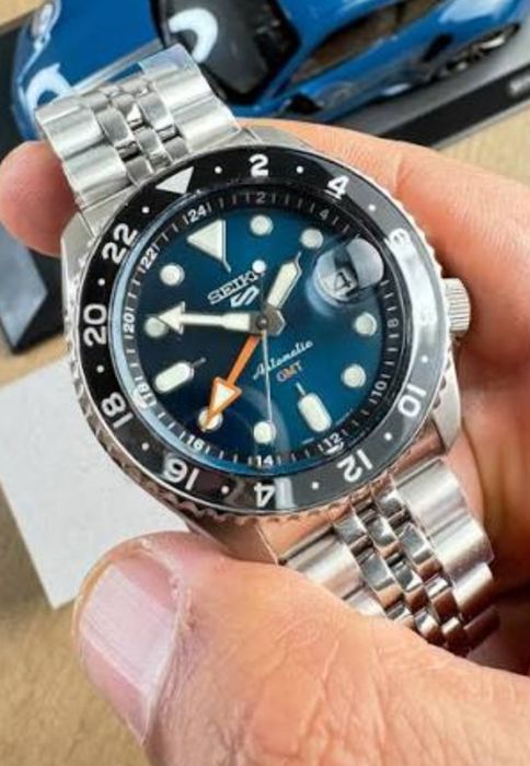 Seiko 5 gmt sport velocity SSK045Kнов в гаранция 3 години!!! 1