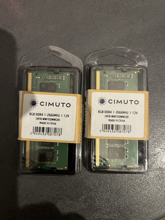 Memorie RAM 16 GB, set 2x8 GB, sodimm ddr4, 2400 Mhz, Nelbo