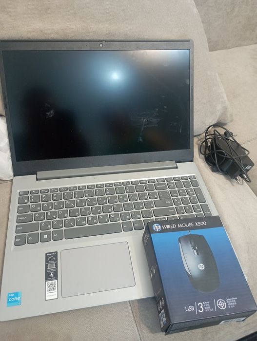 Ноутбук ленова  серый