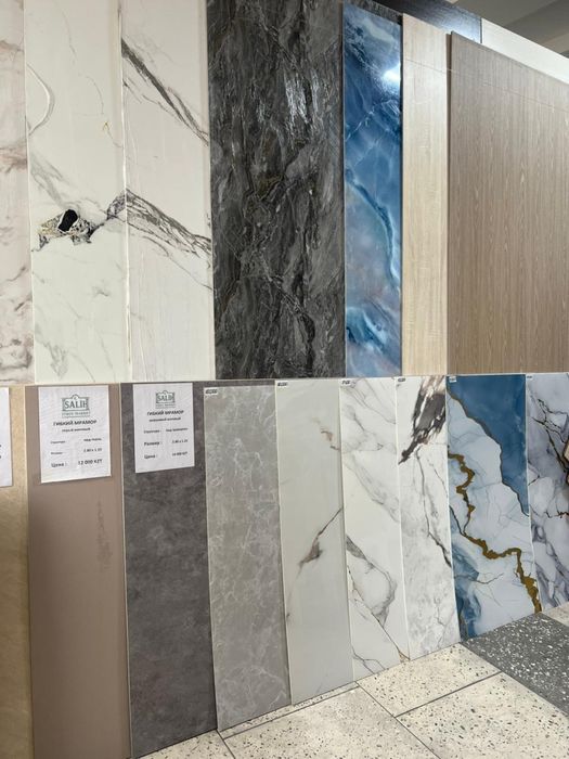 Бамбук панель , Гибкий Мрамор от 5500