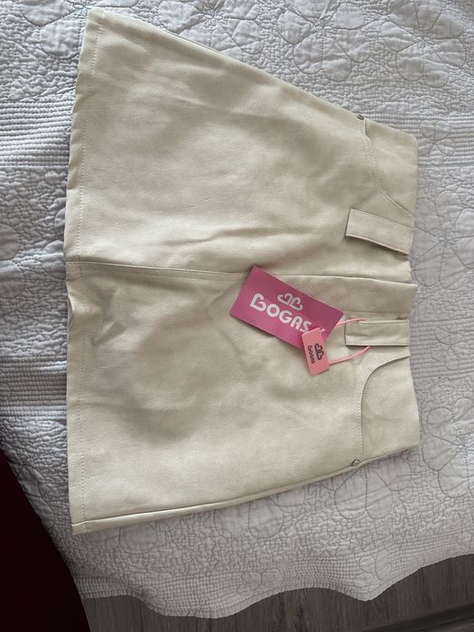 Fustă de  piele Bogas