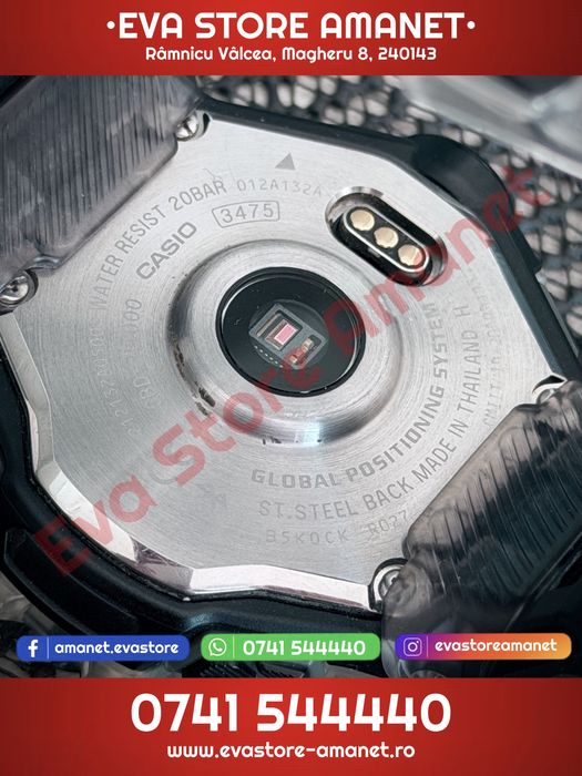 Casio G-Shock G-SQUAD GBD-H1000-1A9 – GPS Puls Solar Bluetooth – IMPECABIL